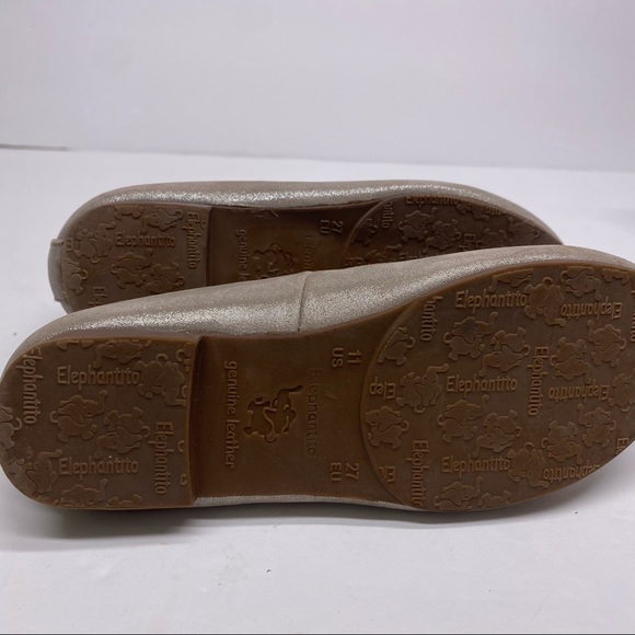 Elephantito Melissa Shimmer Strappy Ballet Flats - Picture 6 of 6
